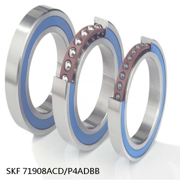 71908ACD/P4ADBB SKF Super Precision,Super Precision Bearings,Super Precision Angular Contact,71900 Series,25 Degree Contact Angle